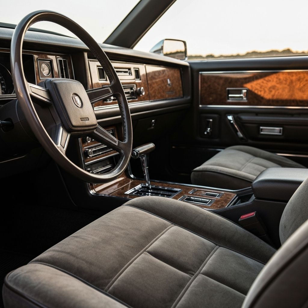 Interior detail of the Chrysler Fifth Avenue